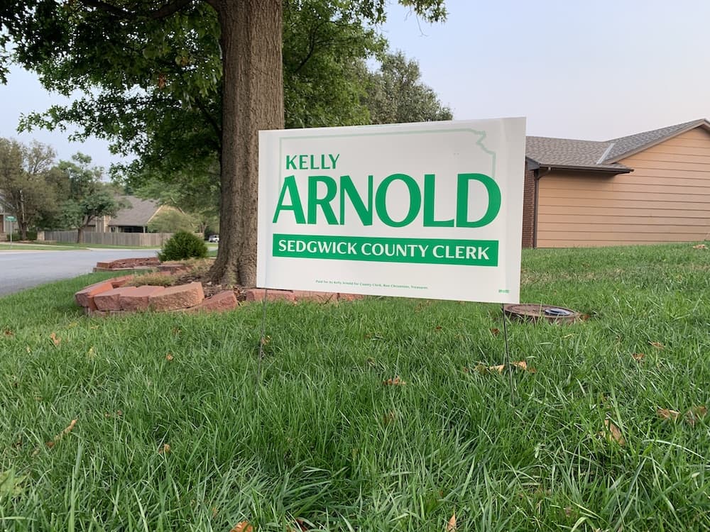 Kelly Arnold Yard Sign